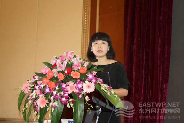 中國循環經濟協會可再生能源專委會政策研究專管彭澎女士